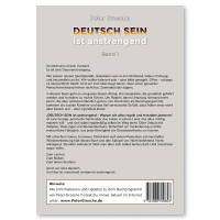 DEUTSCH SEIN ist anstrengend - Band 1