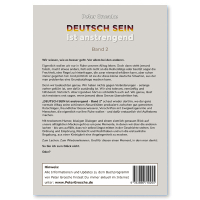 DEUTSCH SEIN ist anstrengend - Band 2